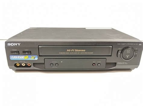 vhs cassette tape player